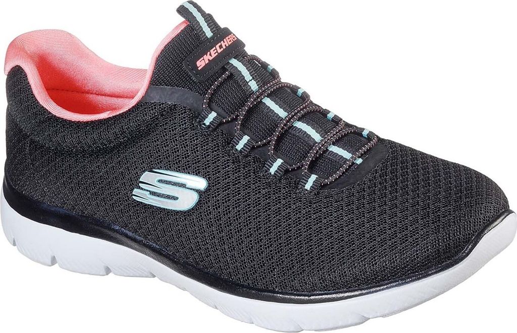 Skechers Sport Womens SUMMITS Sneakers Women Schwarz, Schuhgröße:43 EU