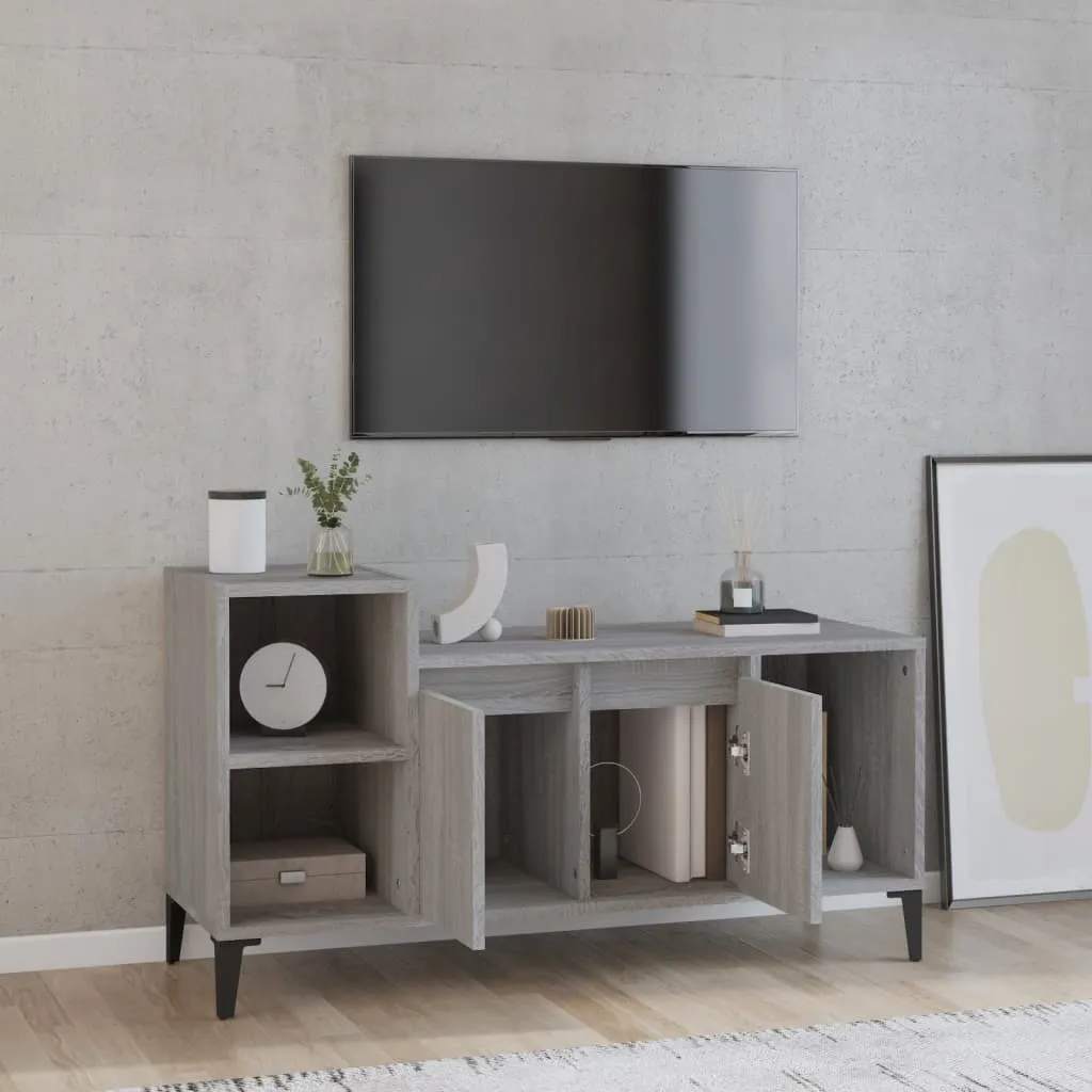 Supporto TV Maison Exclusive Grigio Sonoma 100x35x55 cm per Salotto