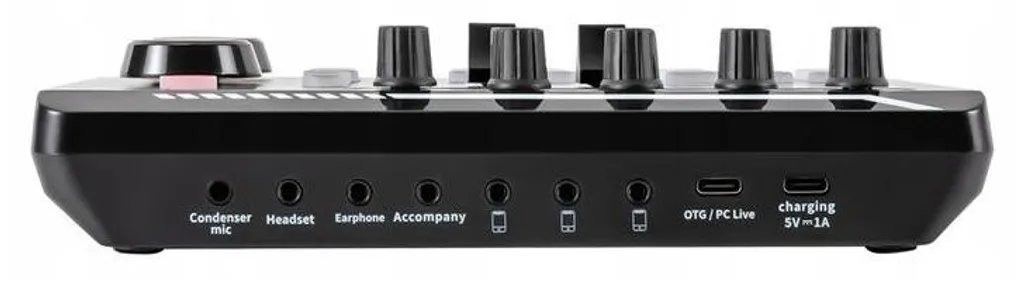 Microphone pour Streaming et Podcast avec Table de Mixage PC Mac - 4
