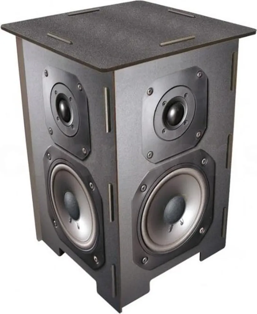 Sgabello Design Cassa Audio Werkhaus SH8121 - Stile Urban per la tua Camera