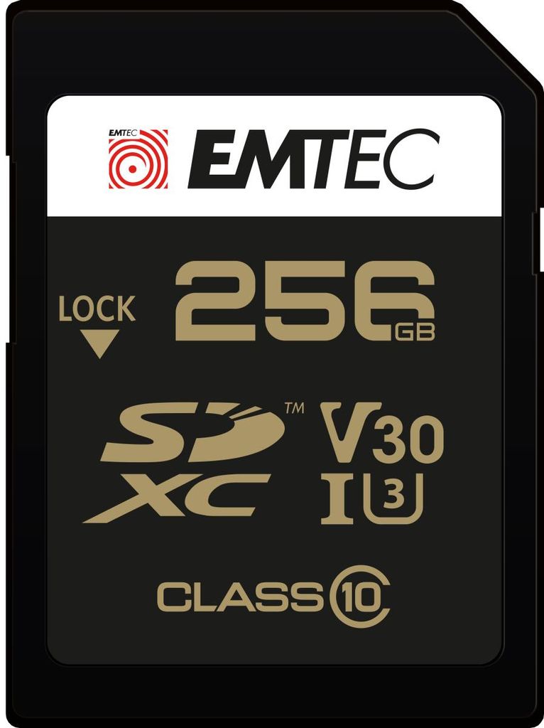 EMTEC SpeedIN' PRO - Flash-Speicherkarte - 256 GB Produktbild 