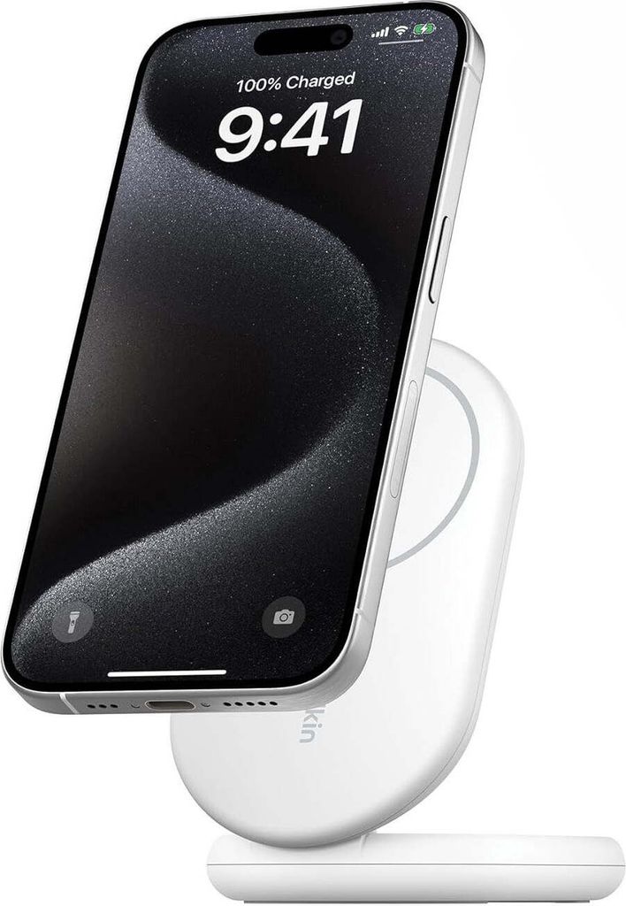 Belkin BoostCharge, Drinnen, USB, Kabelloses Aufladen, 1,5 Produktbild 