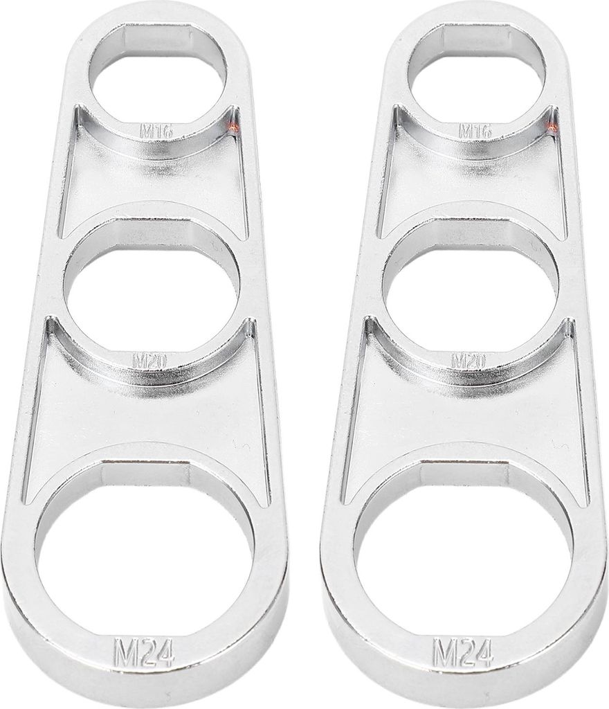2-teiliger doppelseitiger Wasserhahnschlüssel M16, 18, M20, M22, M24, M26, Zinklegierung