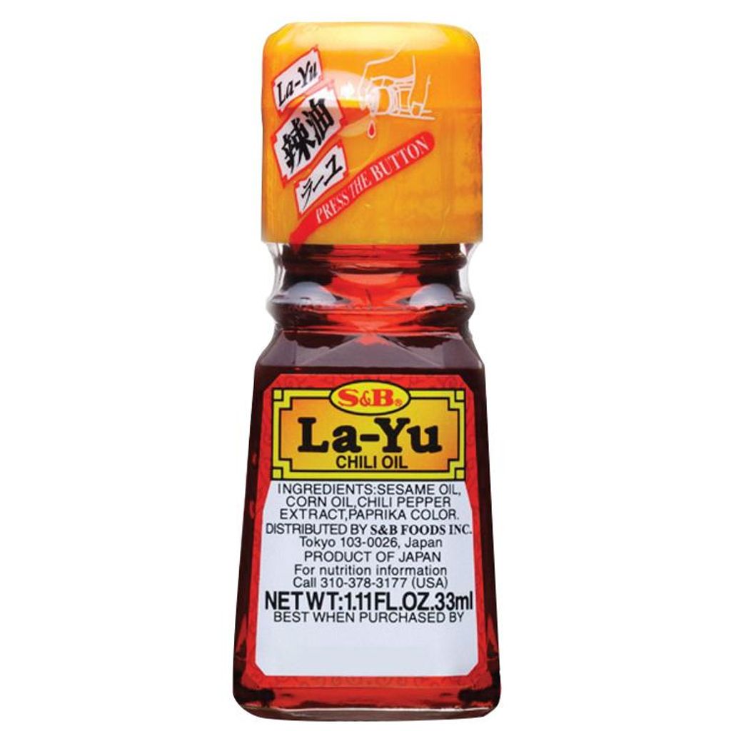 La-Yu Chiliöl 33ml (Sesamöl mit Chili), S&B Produktbild 