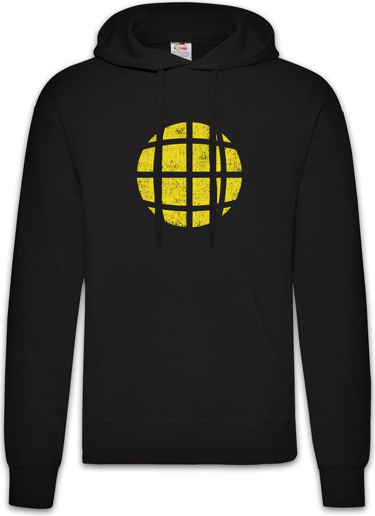 Urban Backwoods Captain Planet, Herren Hoodie, Farbe: Schwarz, Größe: 2XL