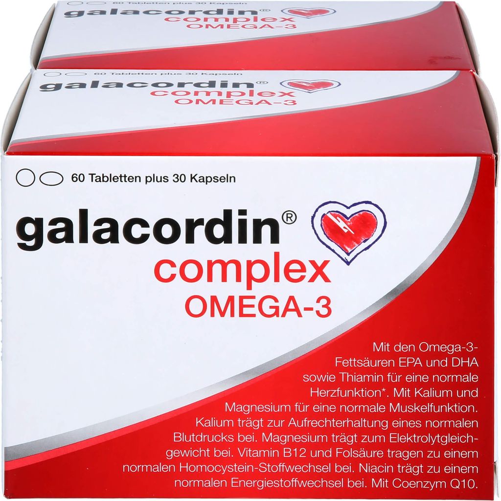 galacordin Complex Comprimés et gélules d'oméga-3, 120 Image du produit 