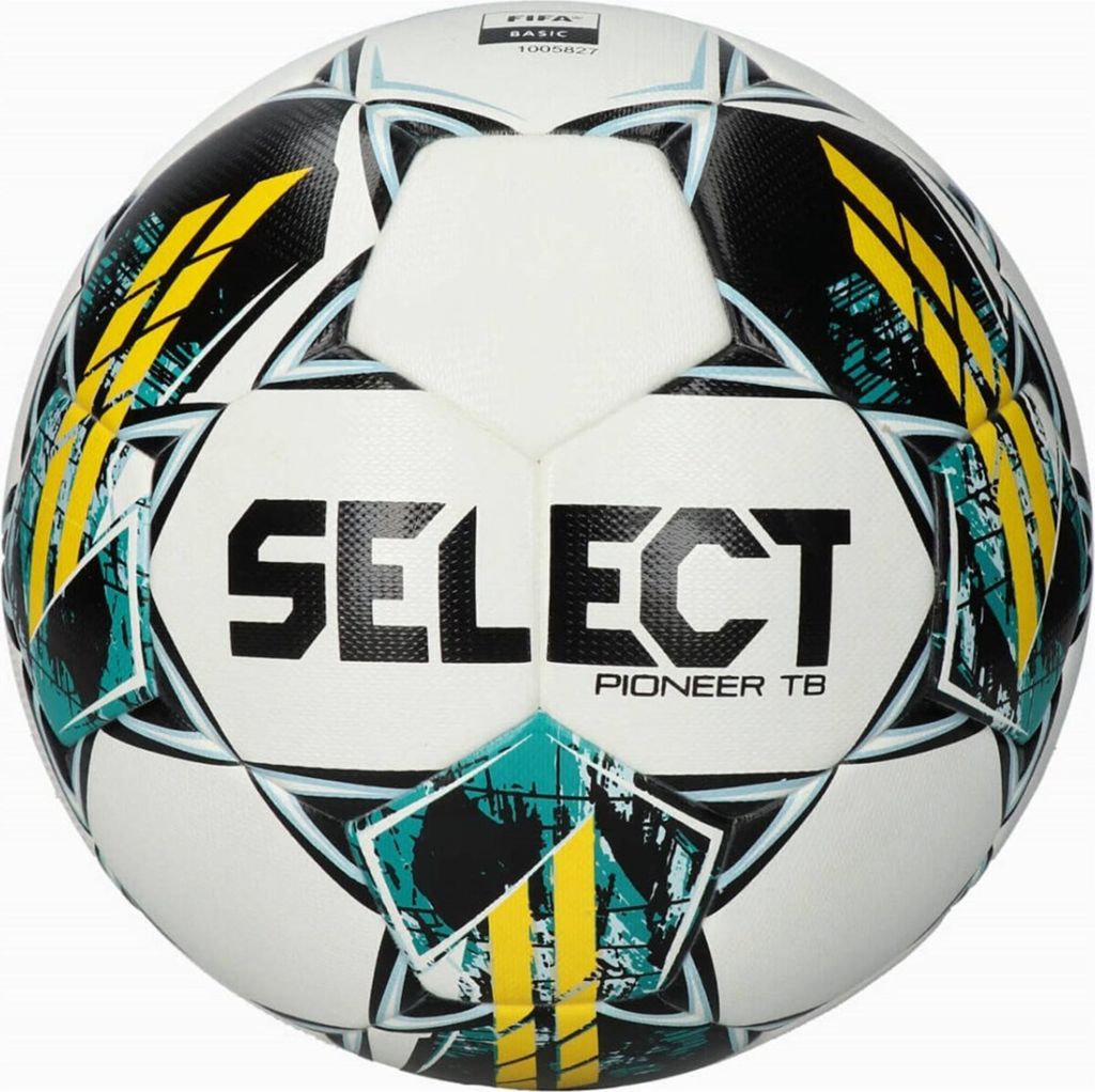 Select Pioneer Tb V23 Trainingsball - Weiß / Grün / Gelb | Größe: 5