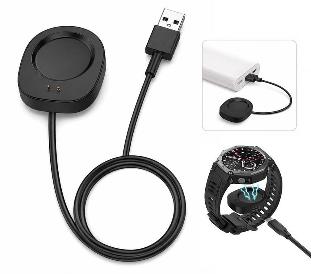 Smartwatch Ladekabel kompatibel für Amazfit Uhren 100 cm Produktbild 