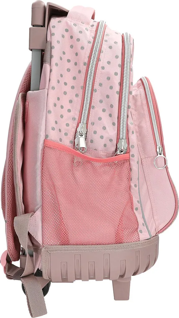 Sac à dos scolaire à roulettes TOPModel DOTS idéal pour le collège - 5
