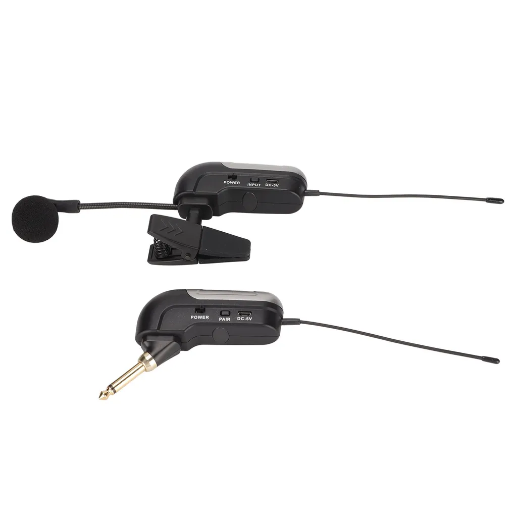 Micro Instrument sans Fil UHF à Clip - Élimine les Câbles et le Larsen