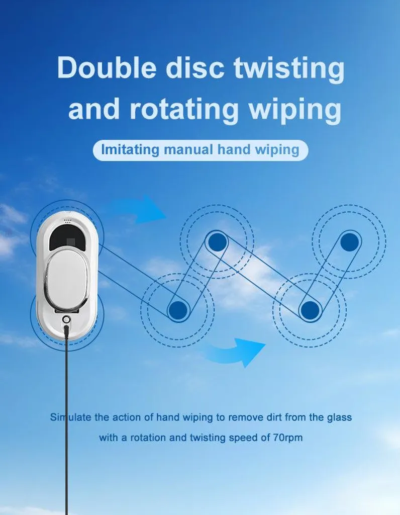 Solution pour nettoyer les vitres en hauteur avec un robot connecté - 7