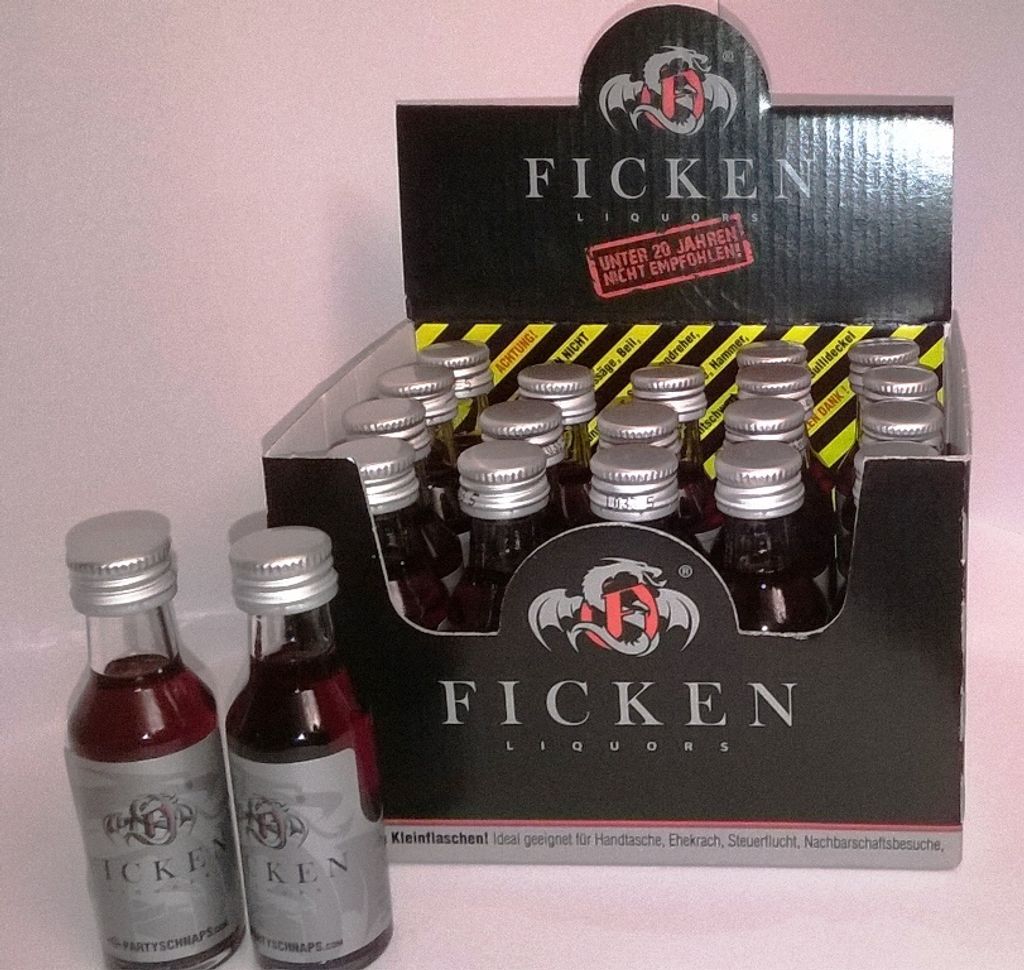 Ficken Likör 15% Vol. Fruchtlikör in praktischer Flasche Produktbild 8
