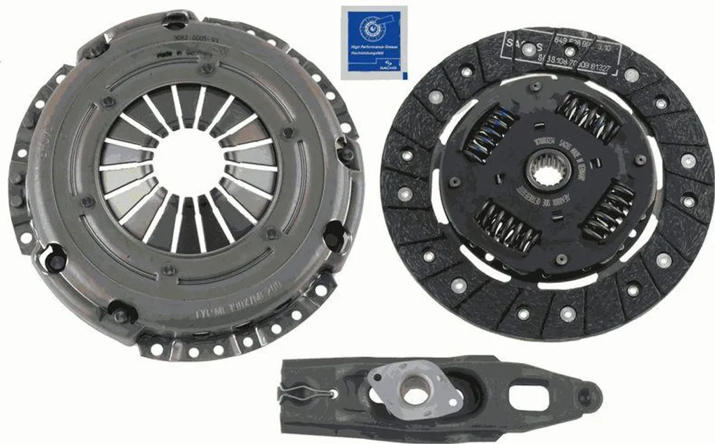 Kit d'embrayage complet pour Mitsubishi Colt et Smart Forfour SACHS