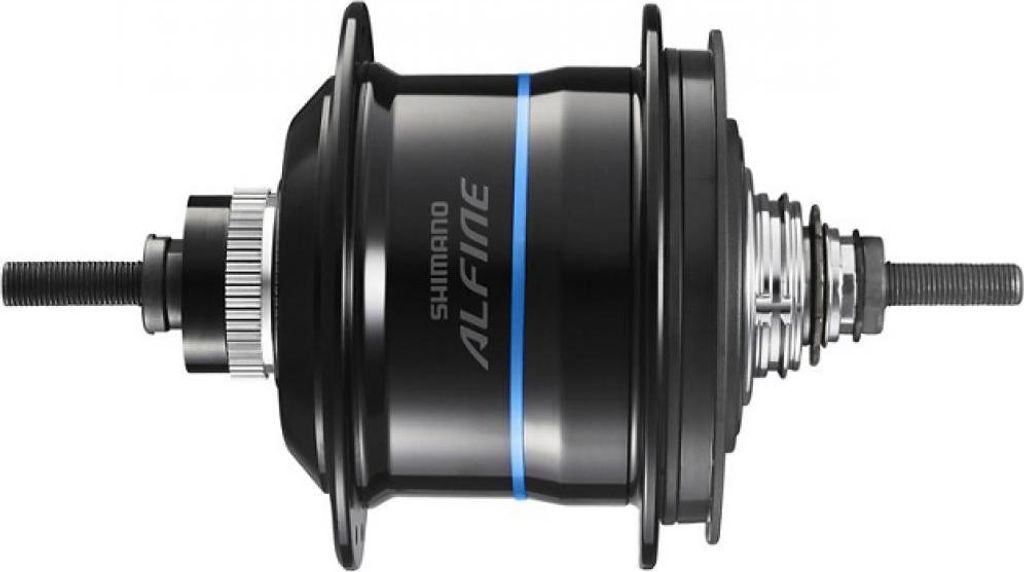 SHIMANO Getriebenabe ALFINE Di2 SG-S7051-11 36 Loch - 7051-11, Schwarz