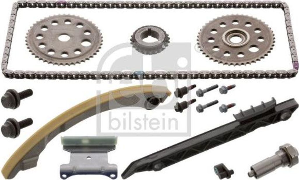 FEBI BILSTEIN 44913 Steuerkettensatz OE 055352124 kompatibel mit Fortwo, Megane, X6, A3 8P, Vectra, Signum