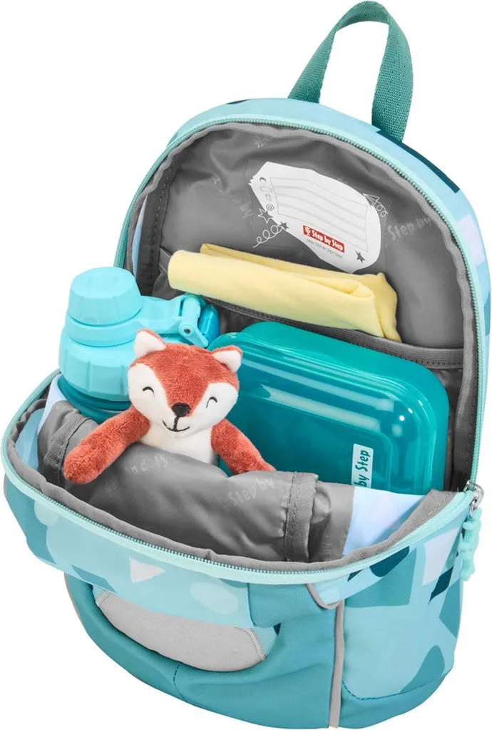 Sac à Dos Enfant Léger 6L Bleu Clair Teddy Carlo : Stop au Mal de Dos