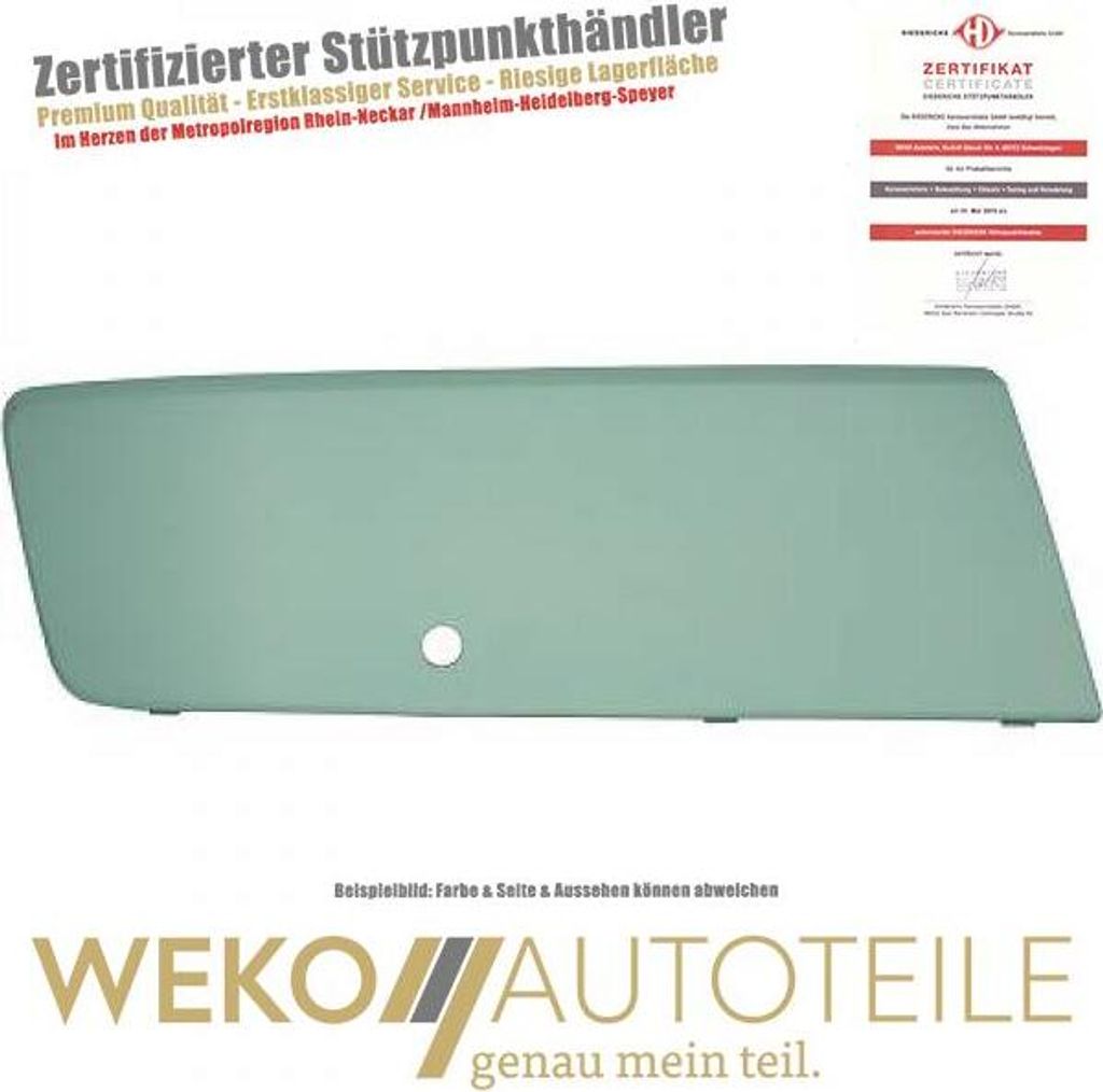 Zier Schutzleiste Stoßstange vorne rechts DIEDERICHS 2273264 für VW