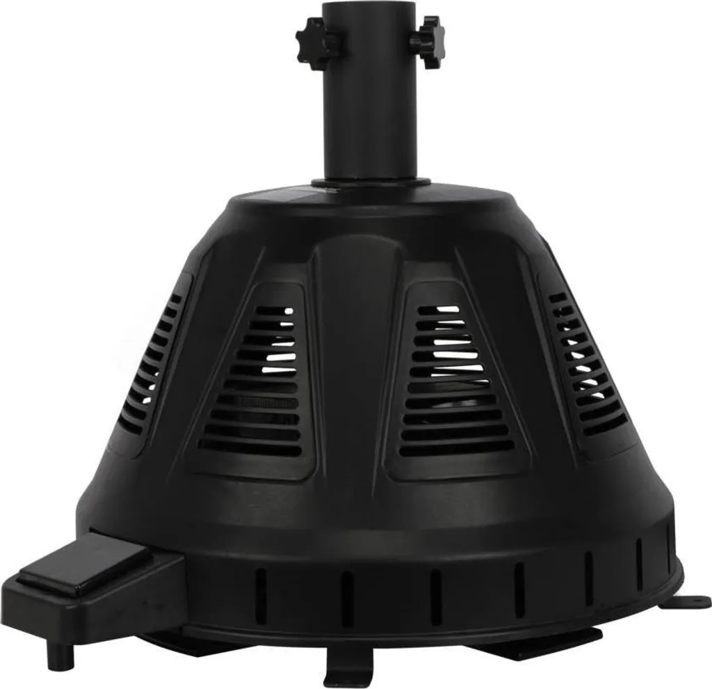 Chauffage de parasol électrique Colas 1500W pour terrasse et balcon noir