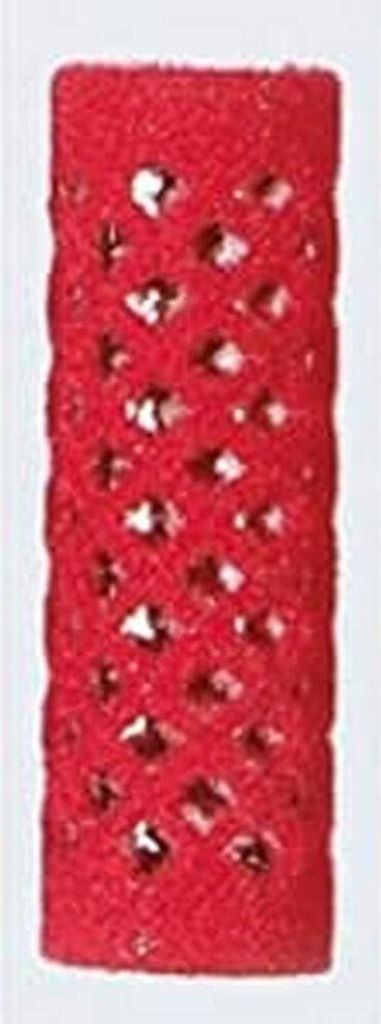 Flockwickler rot lang 18mm12Stk. Produktbild 