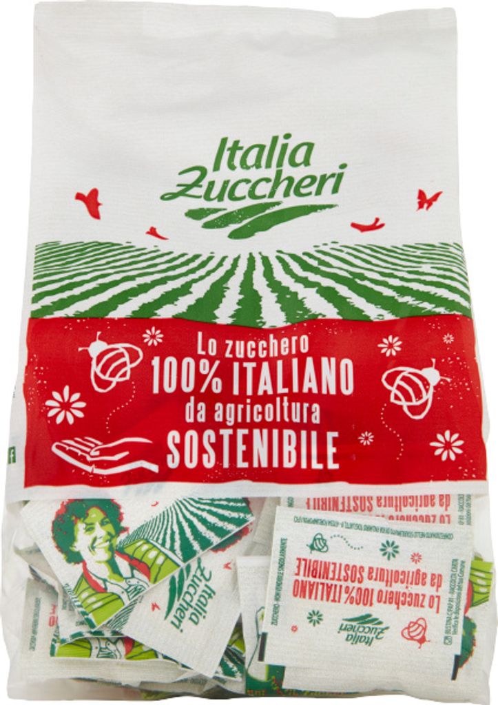 Zucker in Beuteln Semolato in Bustine 100pcs. 500g - Produktbild 