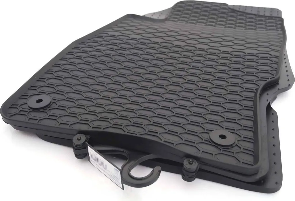 Tappetini Opel Corsa D Gomma Su Misura - Design Honeycomb 4 pz