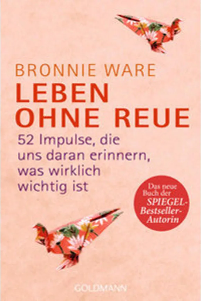 Livre Leben ohne Reue broché avec conseils exclusifs de pleine conscience