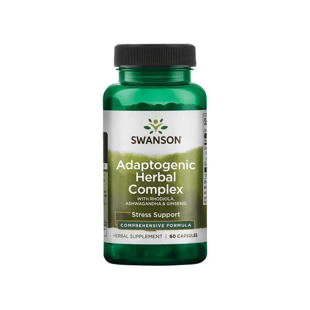Adaptogener Kräuterkomplex 60 Kapseln Swanson Health Produktbild 
