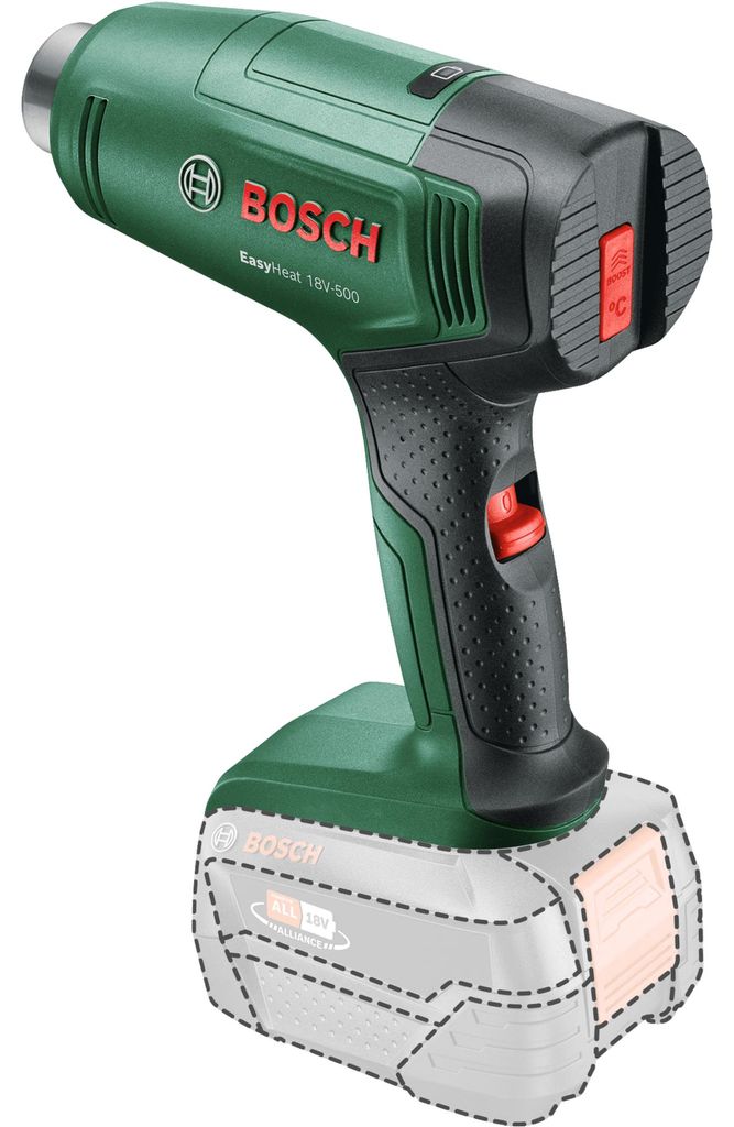 BOSCH Cordless Heat Gun - EasyHeat 18V-500 - 18V - 100/120 Immagine del prodotto 