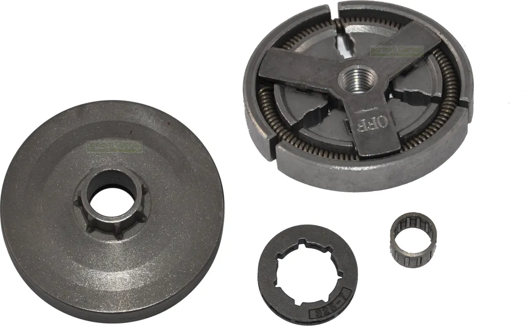Pignone Stella .325" + Gruppo Frizione per Motoseghe Timbertech e Fuxtec