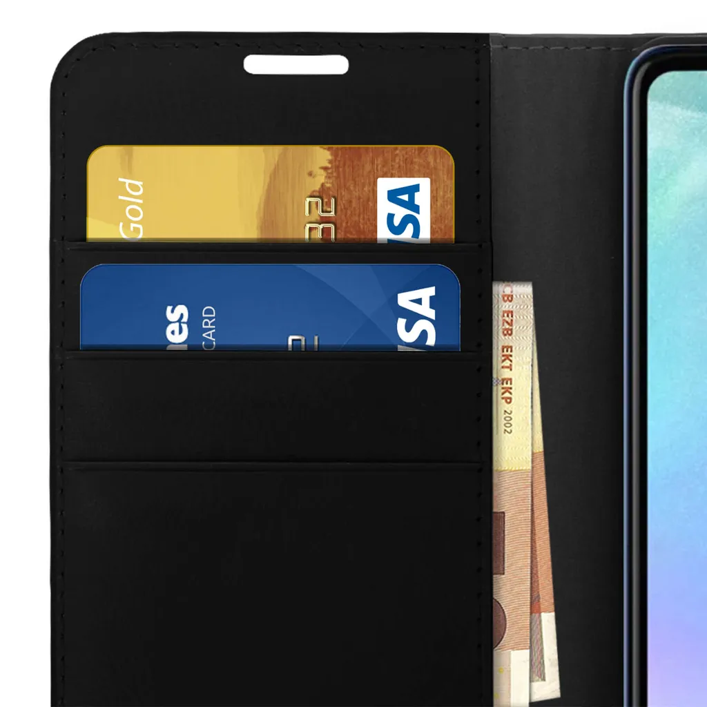 Custodia A Portafoglio In Similpelle Per Telefono Haier Phone G31s (Ph26®) – Con Chiusura Magnetica E Cornice Interna Morbida – Sottile, Leggera E Protettiva – Colore Nero - 5