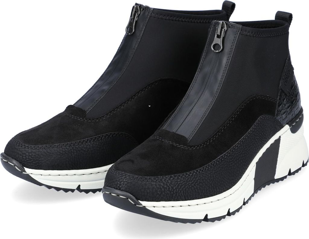 Rieker Damen Sneaker high schwarz , Damen:39 EU Produktbild 