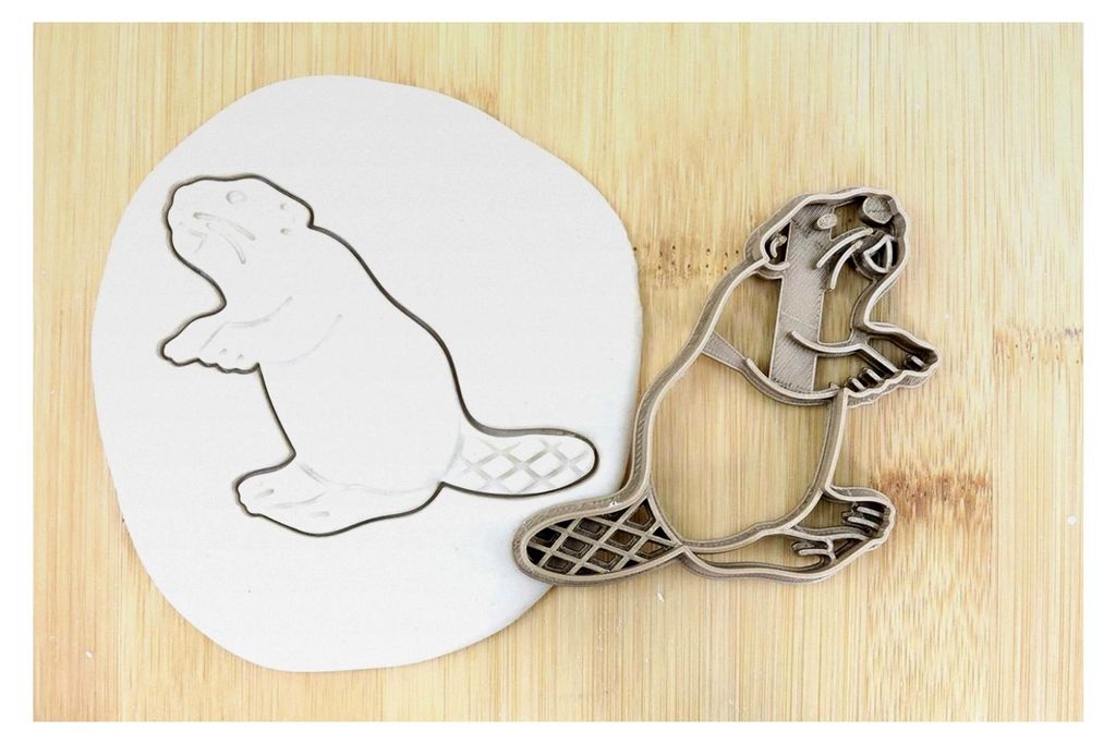 Biber Ausstechform Fondant Keksstempel PLA ca. 8 cm