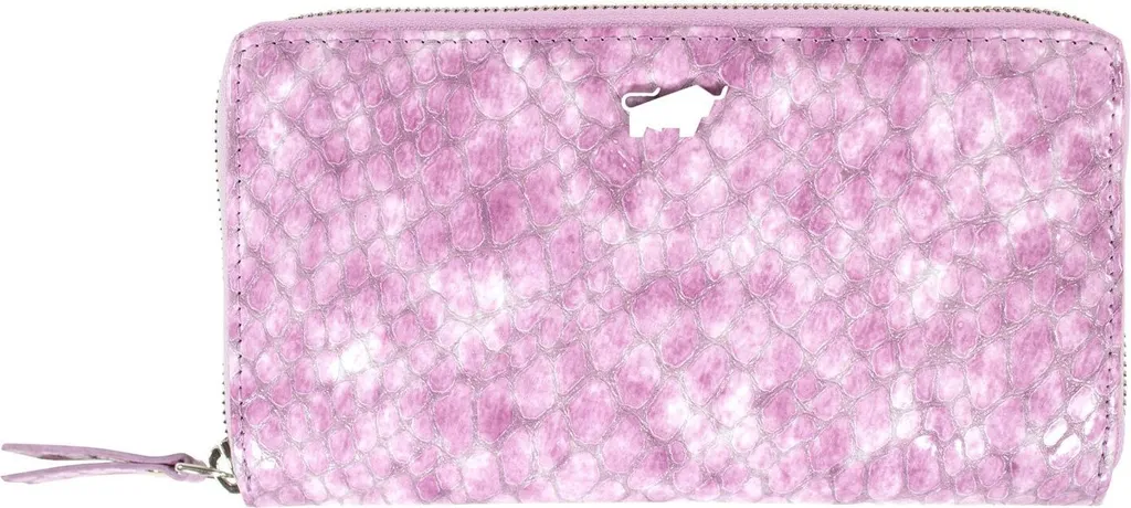 Regala Braun Büffel Alma Wallet: Eleganza in Pelle Viola Porpora