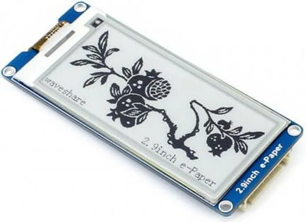 Modulo Display E-Ink 2,9" 296x128 SPI | Schermo E-Paper per Arduino