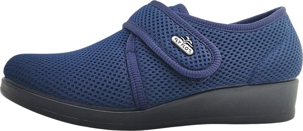 FLY FLOT Hausschuh Blau in Gr. 40