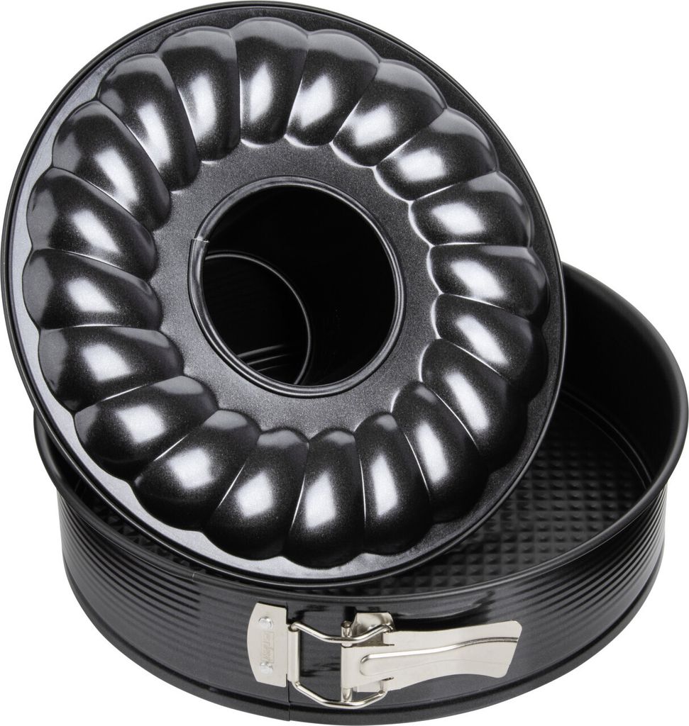 Zenker Springform BlackMetallic mit Flach- und Rohrboden, Ø Produktbild 6