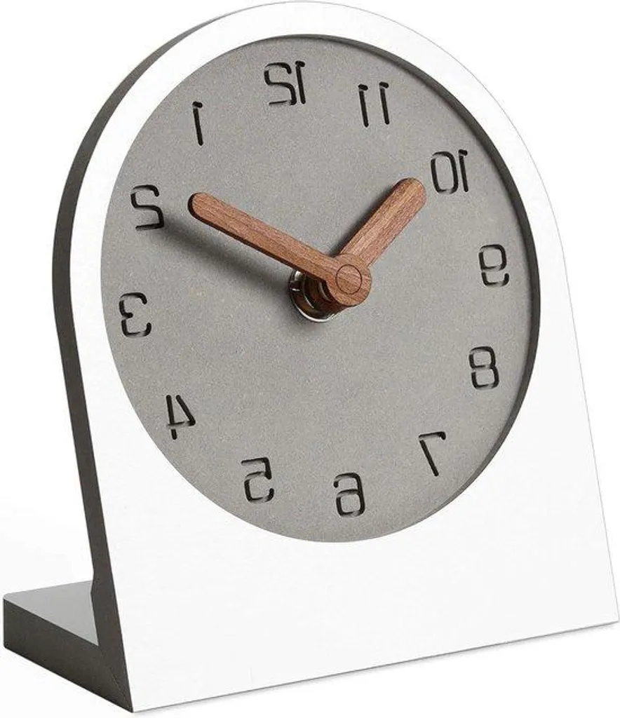 Horloge bois blanche électrique : Finissez-en avec le tic-tac et les piles