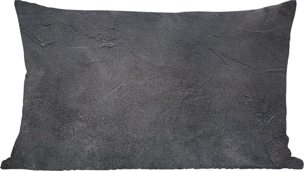 MuchoWow Zierkissen Sofakissen Wohnzimmer Dekokissen 60x40 cm Industriell - Beton - Grau - Vintage - Rustikal - Kopfkissen - Polster mit Foto