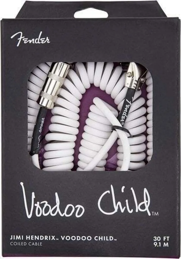 Câble de Scène Fender Hendrix Voodoo Child 9m pour Guitare et Basse