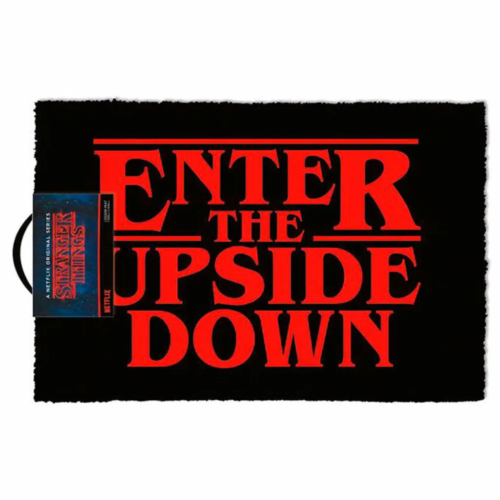 Décoration Entrée Stranger Things Paillasson Geek pour Maison et Appartement