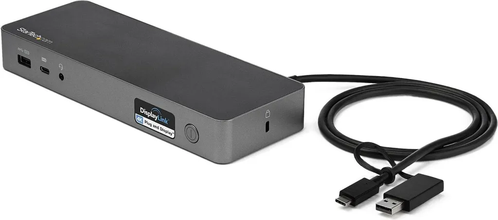 StarTech.com DK30C2DPPDUE Station d'accueil USB-C et USB-A Double 4K 60W