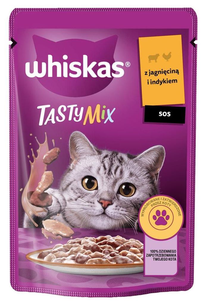 Whiskas Adult 85g Nassfutter Für Erwachsene Katzen Produktbild 