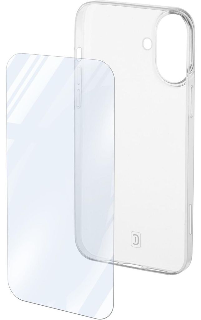 CellularLine Protection Kit für Apple iPhone 16 Clear (60832)