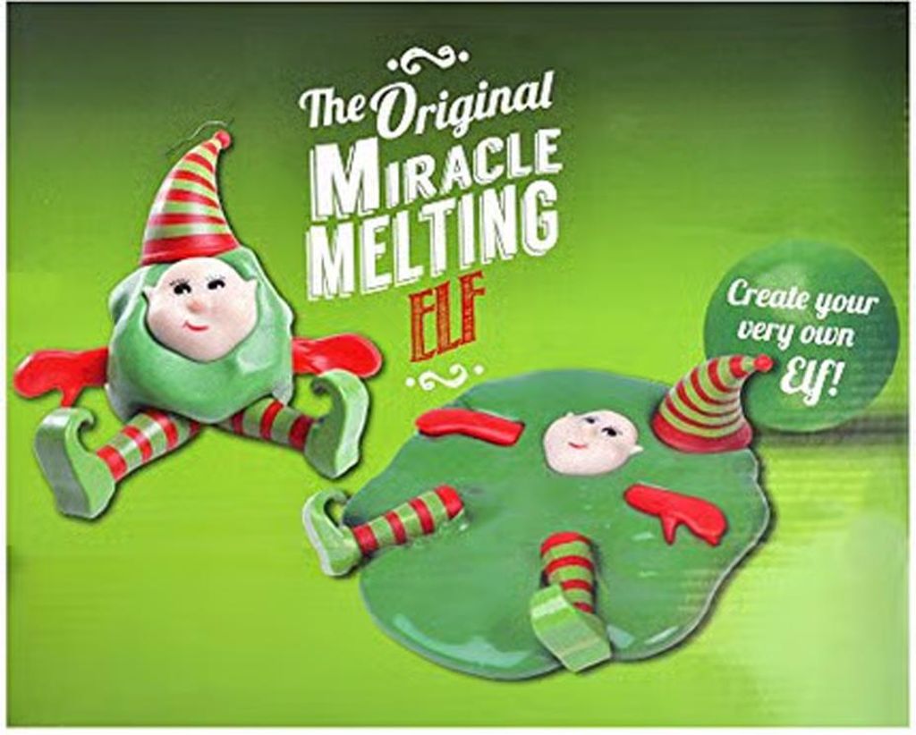 Blue Sky Studios - "Miracle Melting" Elf-Spielzeug, Kunststoff CD2453 (Einheitsgröße) (Grün/Rot)