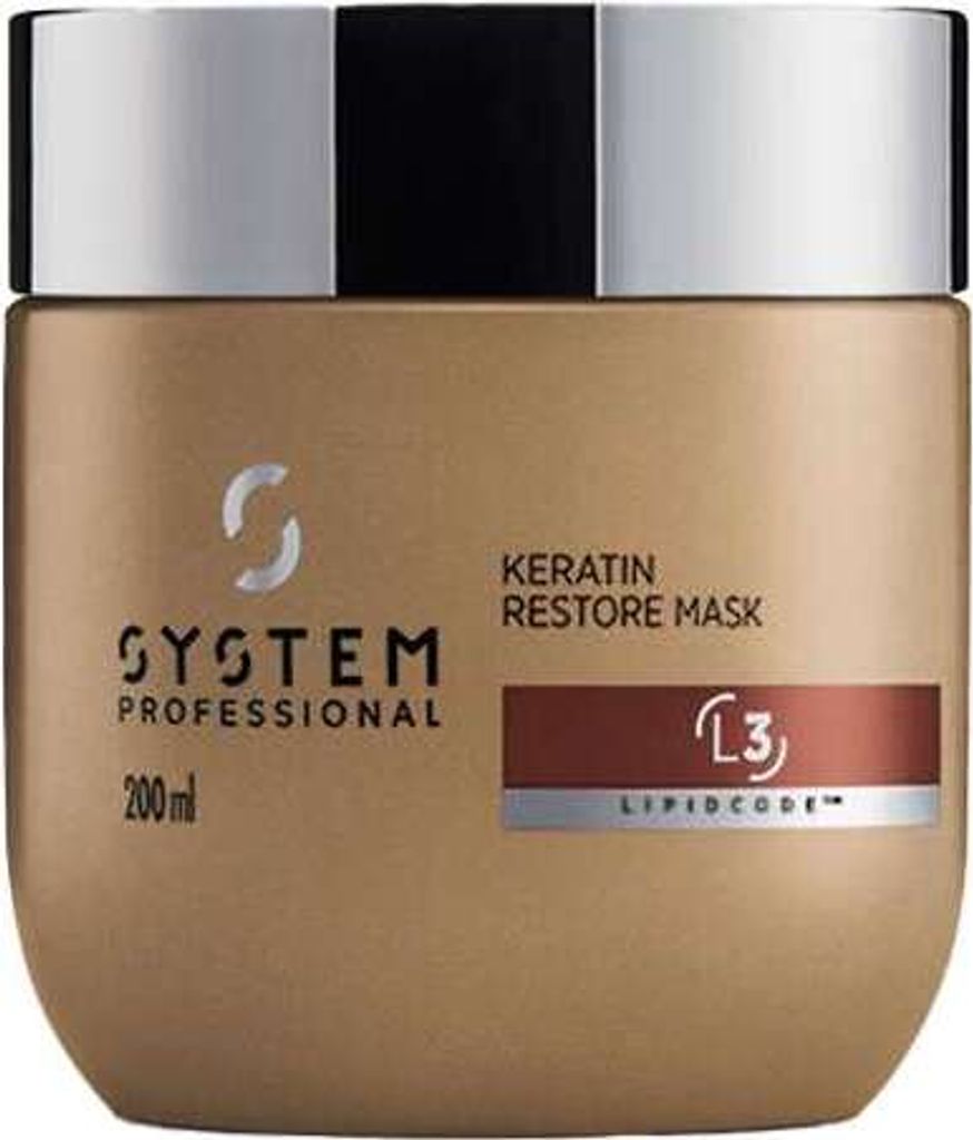System Professional LuxeOil Keratin Restore Mask 200ml Immagine del prodotto 
