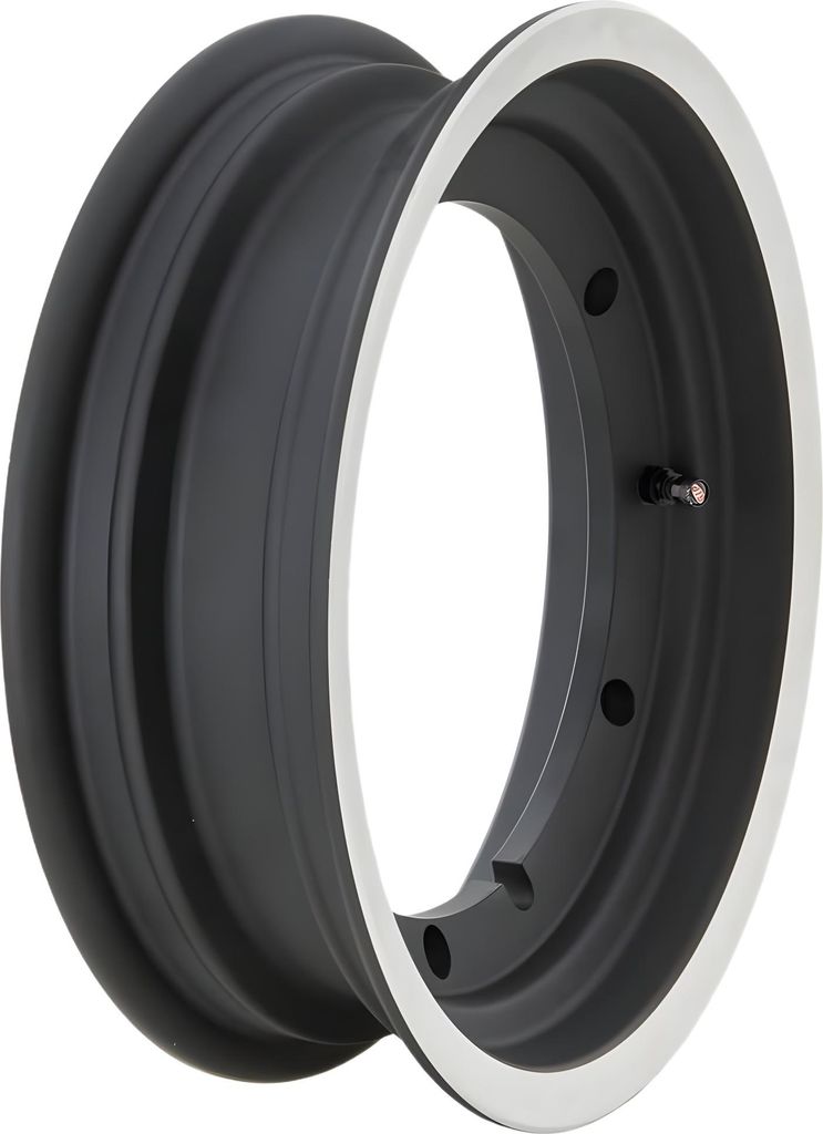 Felge Schlauchlos Breitreifen SIP Performance 3.00 Ø 11 Zoll schwarz matt für Vespa 125 GT-TS, 150 GL, Sprint, V, T4, 160 GS, 180 SS, Rally, PX 8...
