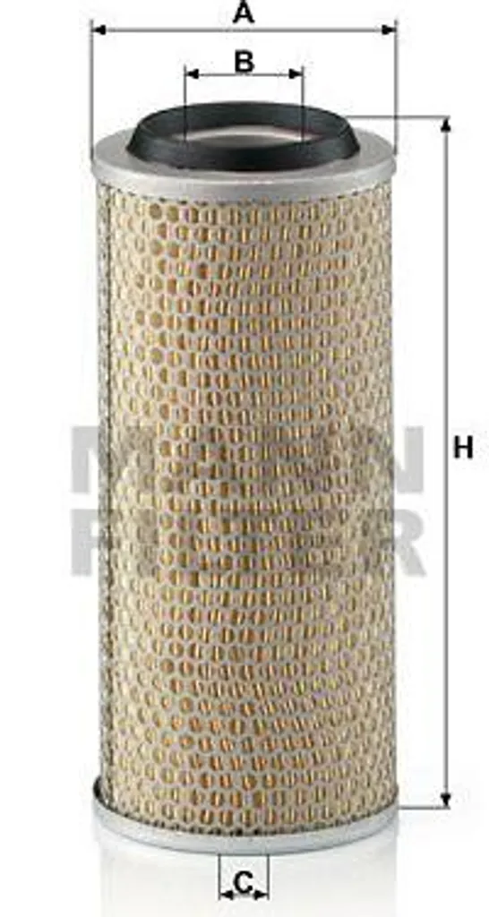 Filtre à air moteur pour Daily - Qualité MANN-FILTER C 15 260 PRO