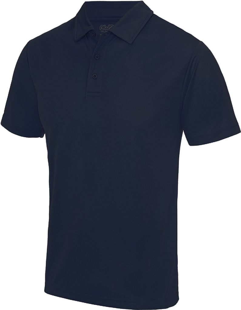 AWDis Just Cool Herren Polo-Shirt Sports RW691 (4XL) (Dunkles Marineblau)