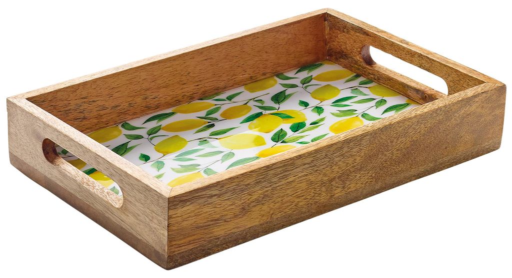 Zassenhaus Tablett LEMON, Mango, 30,5 x 20 x 5,5 cm Zdjęcie produktu 