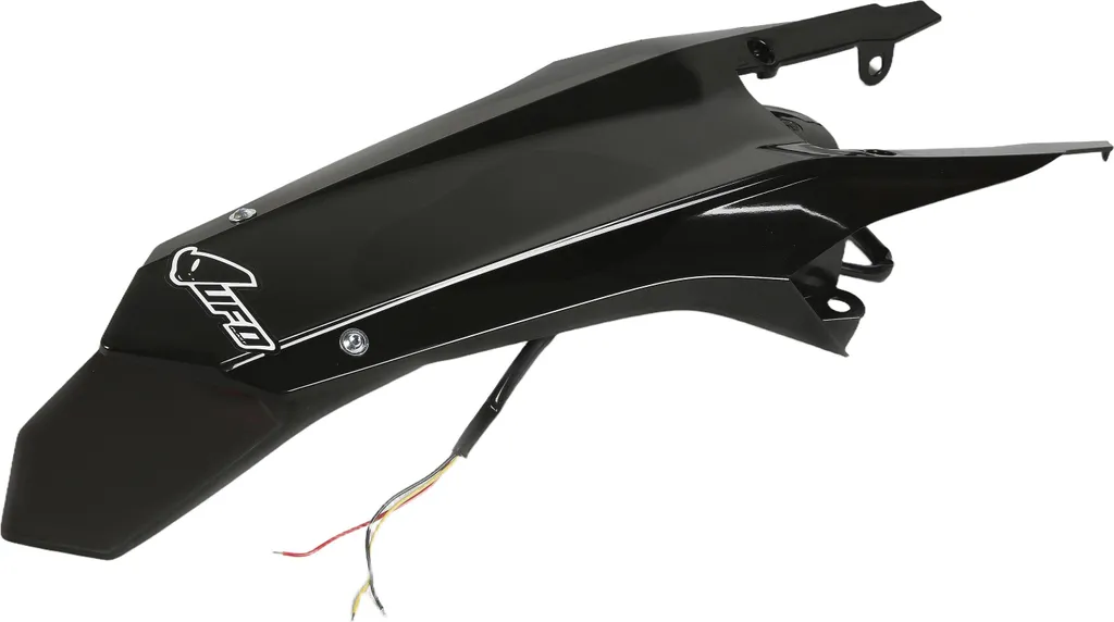 Protection arrière Husqvarna : garde-boue UFO noir pour modèles TE FE